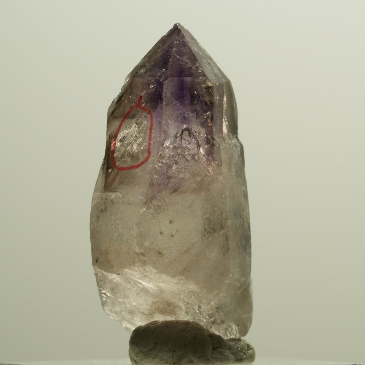 Enhydro Skelett Phantom Amethyst Spitze, 2x Blase Goboboseb, Namibia 37*19*16mm #14265