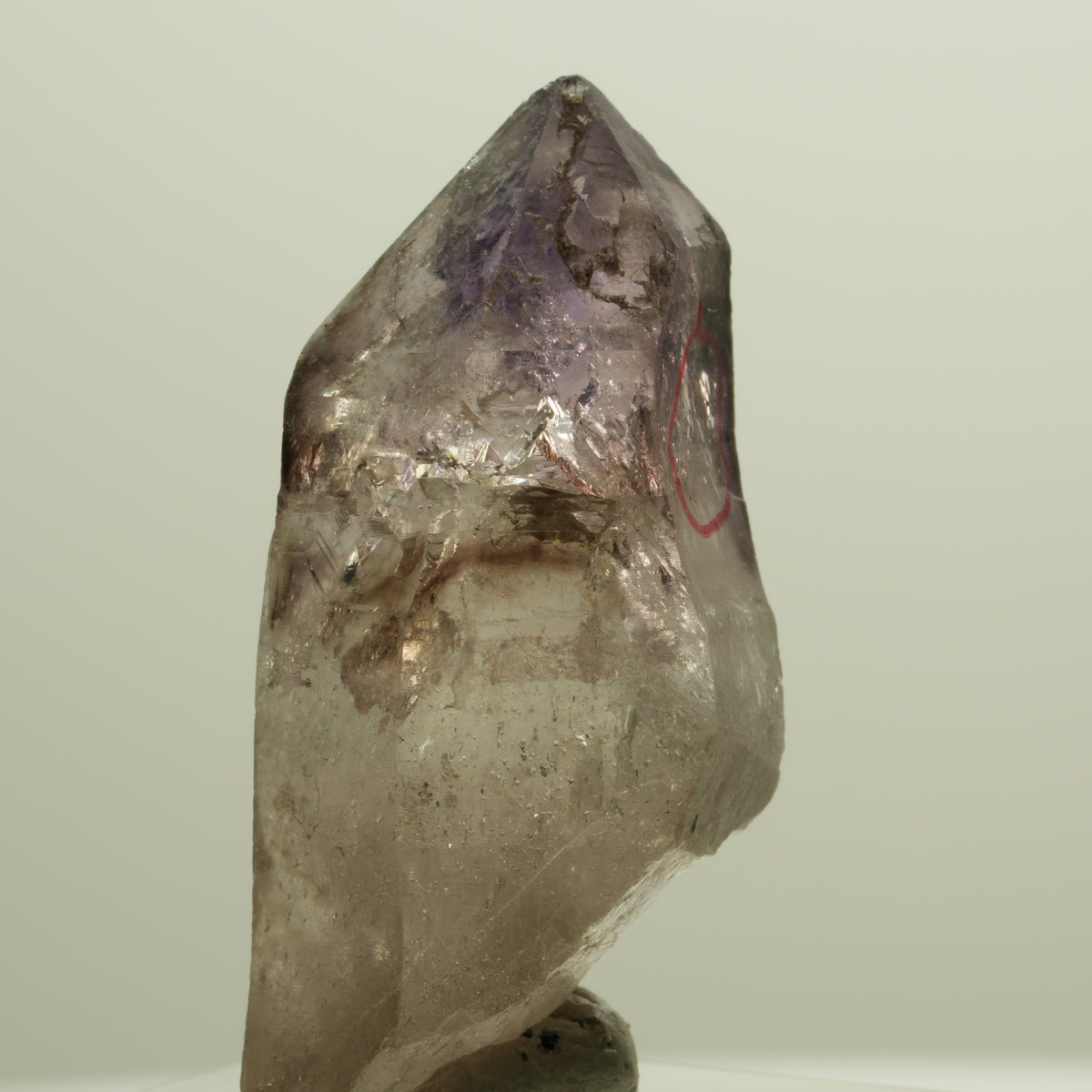 Enhydro Skelett Phantom Amethyst Spitze, 2x Blase Goboboseb, Namibia 37*19*16mm #14265