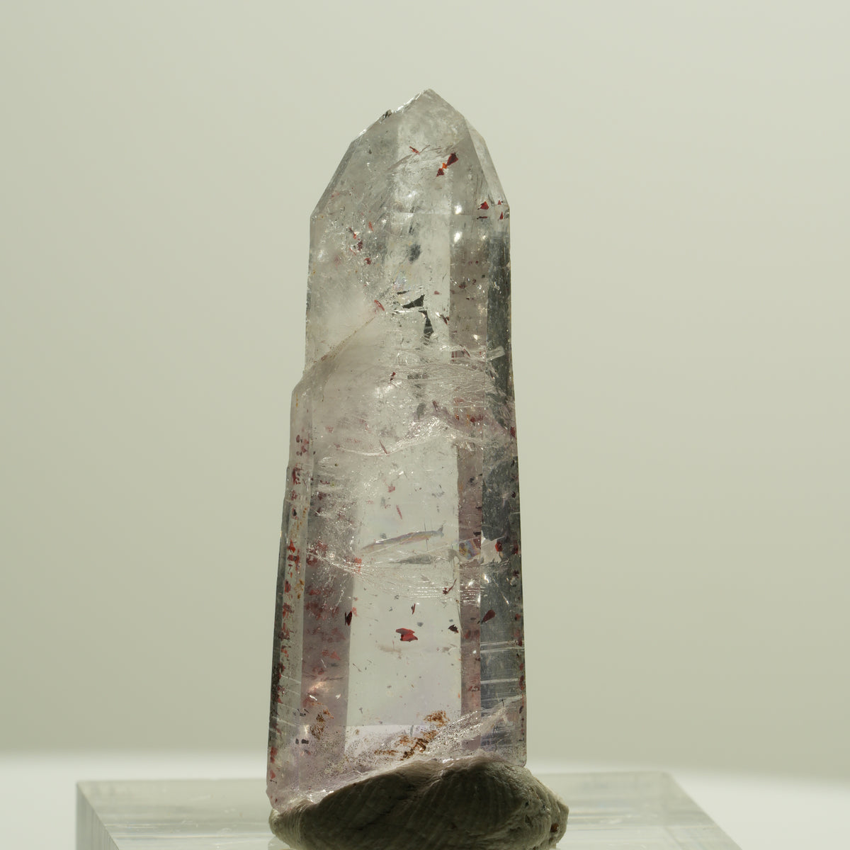 Harlekin Skelett Phantom Amethyst Spitze Goboboseb, Namibia 35*12*9mm #14269