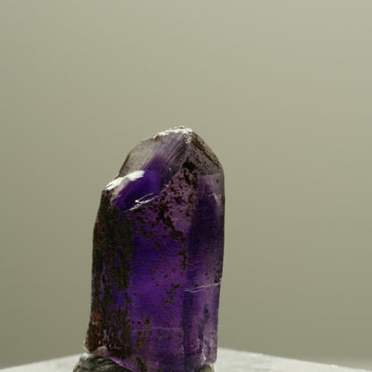 Seltene Skelett Phantom Amethyst Spitze Goboboseb, Namibia 19*11*8mm #14271