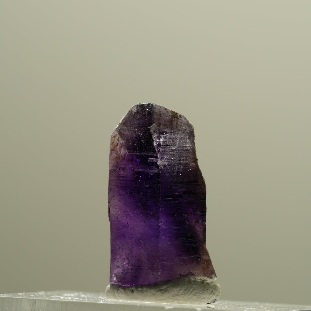 Seltene Skelett Phantom Amethyst Spitze Goboboseb, Namibia 19*11*8mm #14271