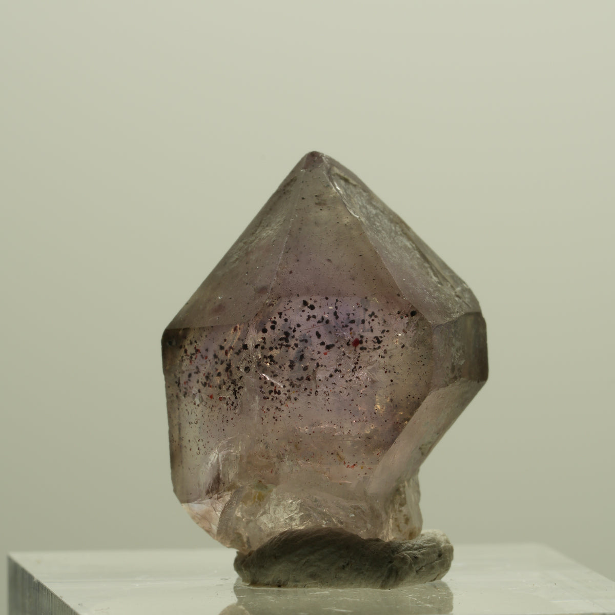 Seltene Phantom Amethyst Skelett Zepter Spitze Brandberg, Namibia 22*17*13mm #14273