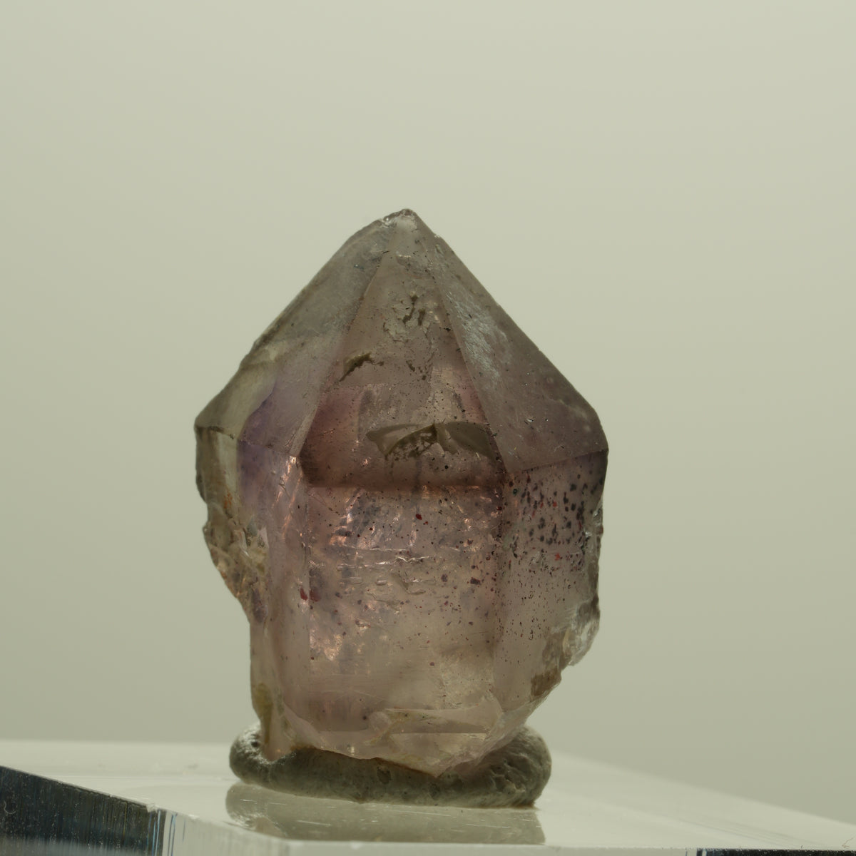 Seltene Phantom Amethyst Skelett Zepter Spitze Brandberg, Namibia 22*17*13mm #14273