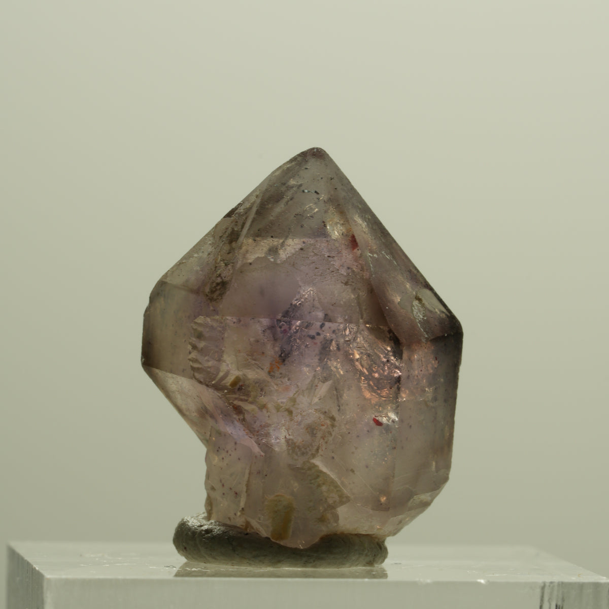 Seltene Phantom Amethyst Skelett Zepter Spitze Brandberg, Namibia 22*17*13mm #14273