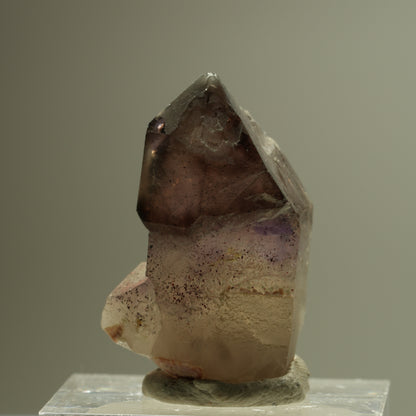 Seltene Phantom Amethyst Skelett Zepter Spitze Brandberg, Namibia 29*19*14mm #14276