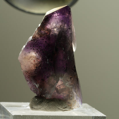 Seltene Skelett Phantom Amethyst Spitze Brandberg, Namibia 33*19*18mm #14277