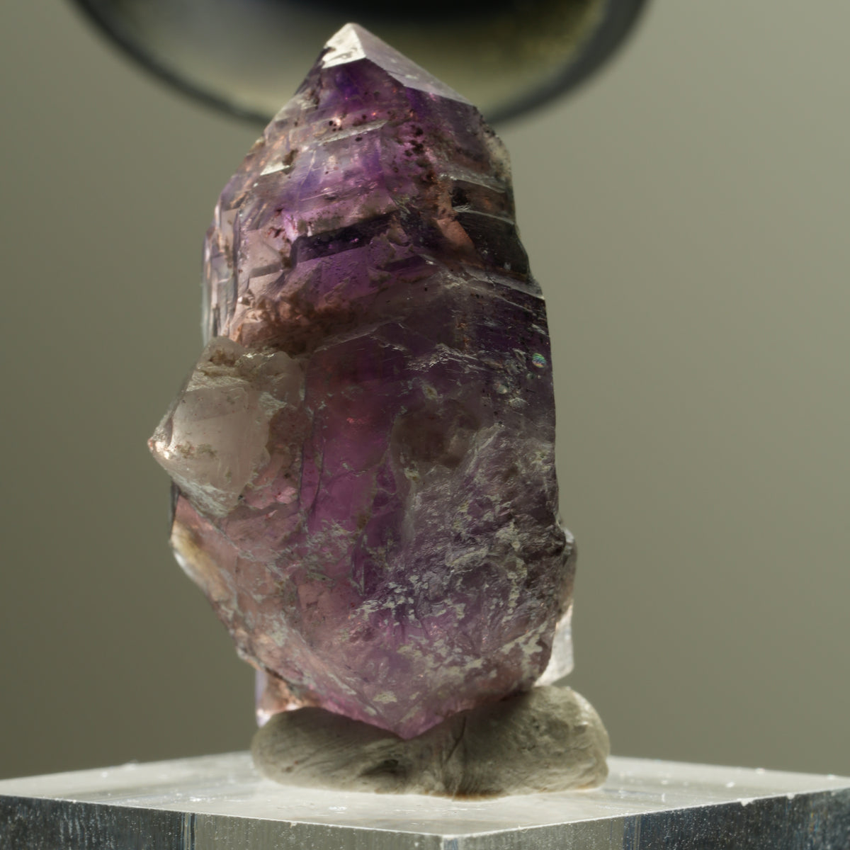 Seltene Skelett Phantom Amethyst Spitze Brandberg, Namibia 33*19*18mm #14277