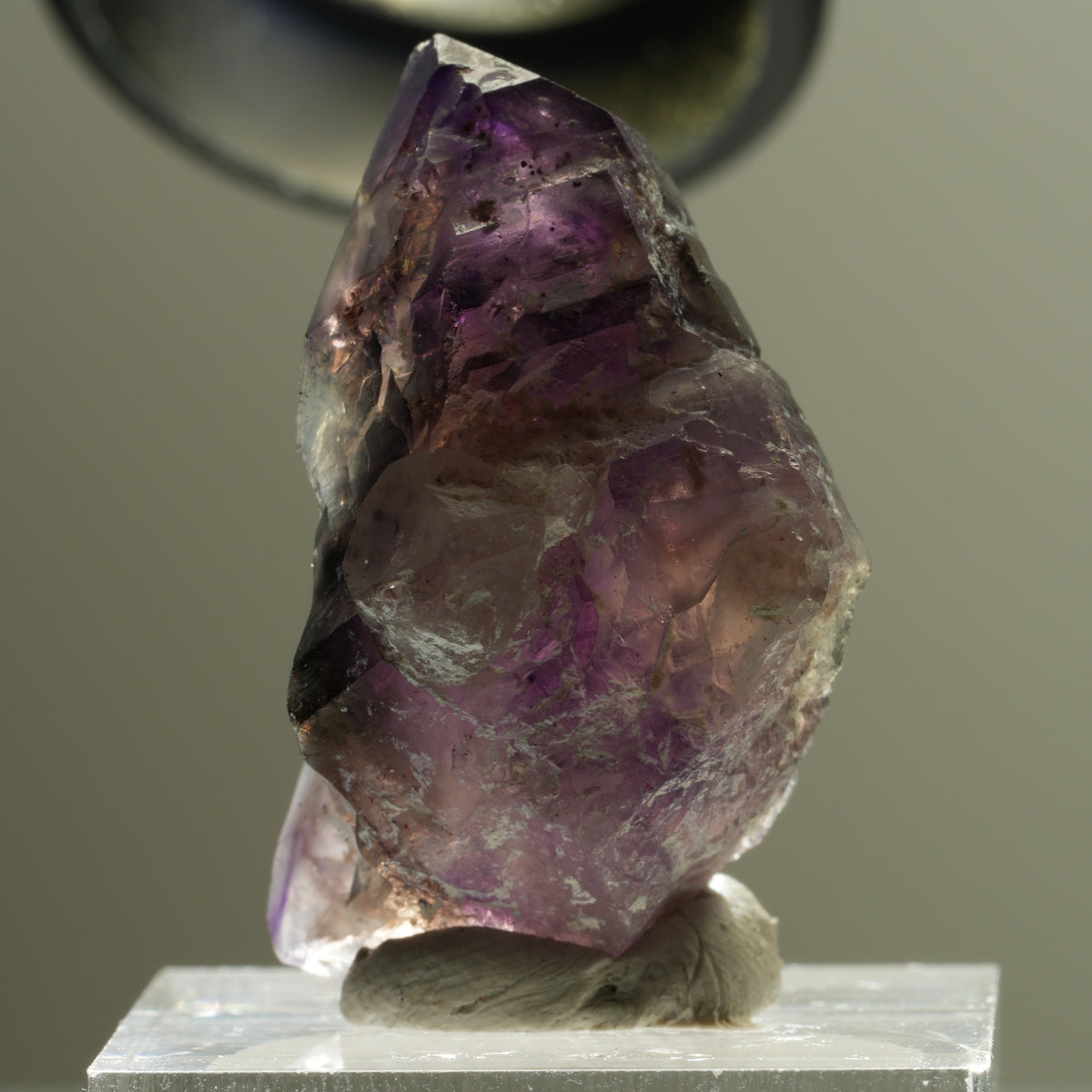 Seltene Skelett Phantom Amethyst Spitze Brandberg, Namibia 33*19*18mm #14277