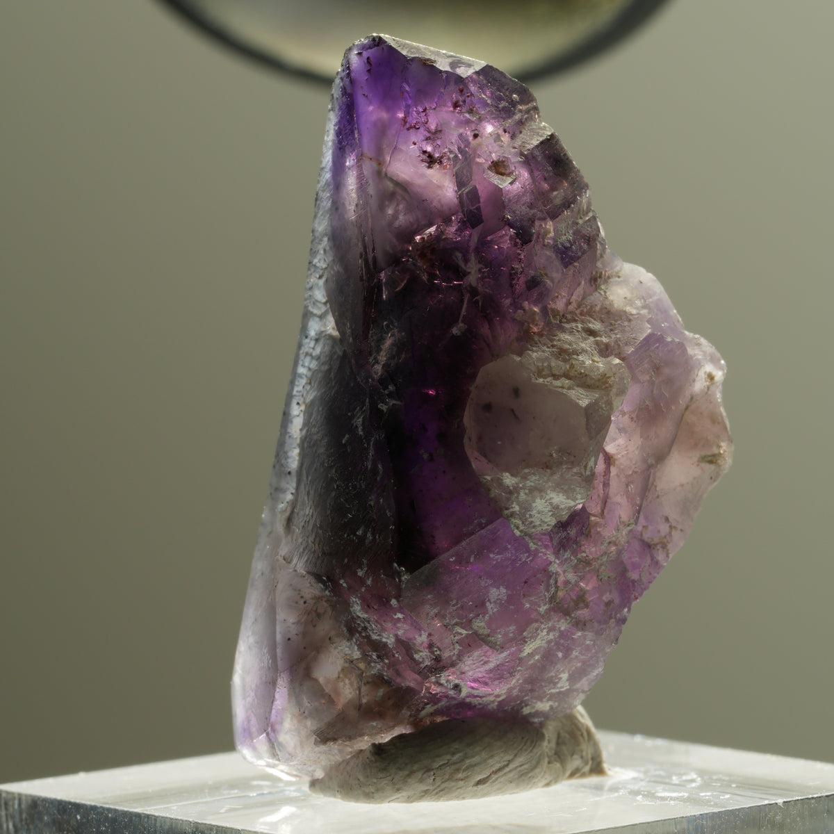 Seltene Skelett Phantom Amethyst Spitze Brandberg, Namibia 33*19*18mm #14277