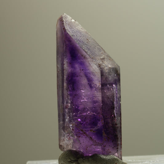 Seltene Skelett Phantom Amethyst Spitze Brandberg, Namibia 31*12*10mm #14278
