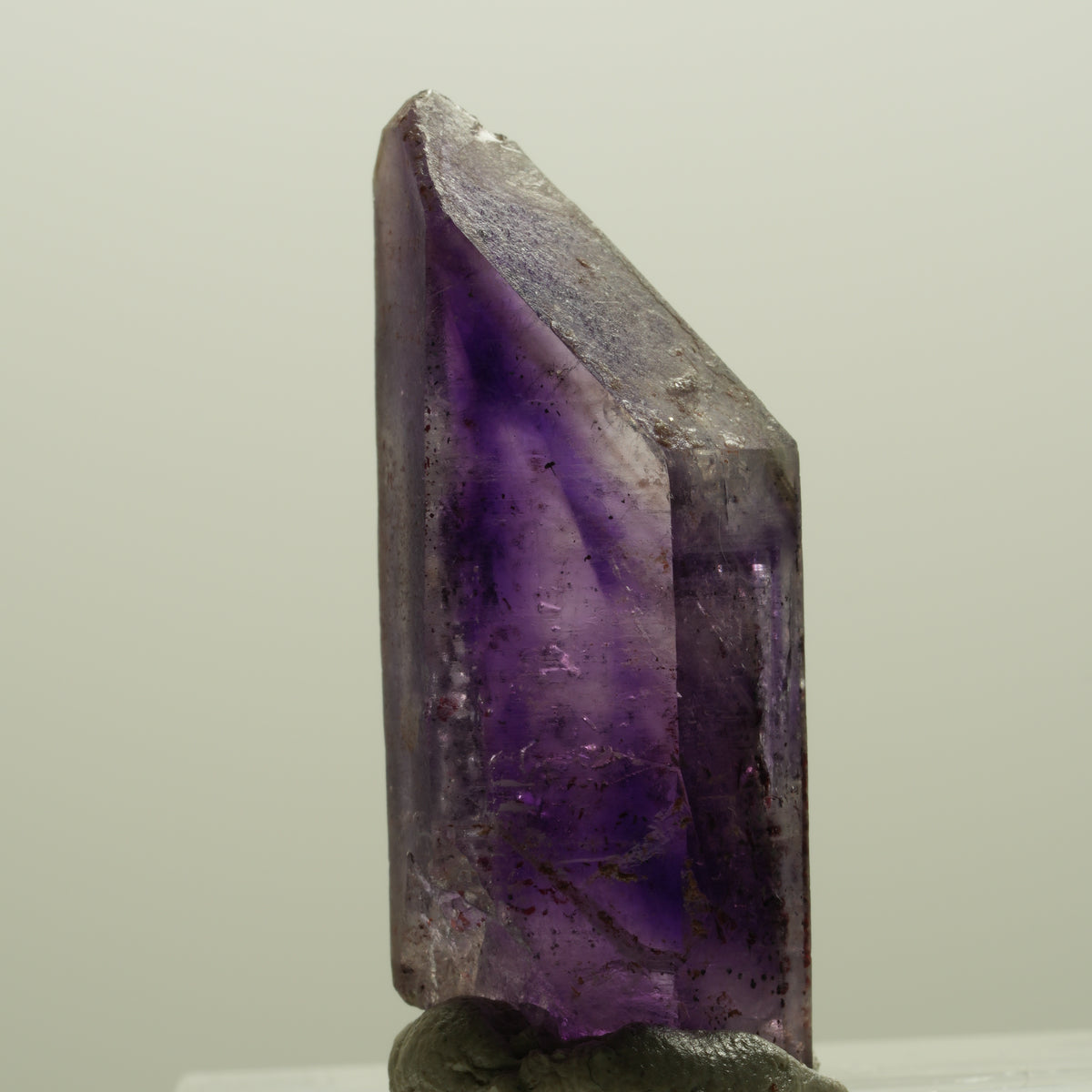Seltene Skelett Phantom Amethyst Spitze Brandberg, Namibia 31*12*10mm #14278