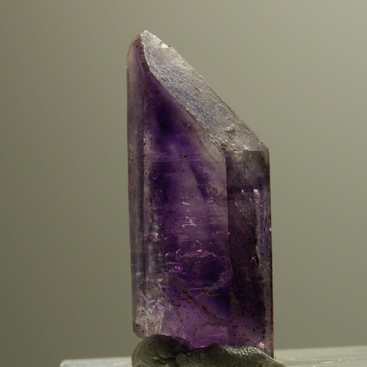 Seltene Skelett Phantom Amethyst Spitze Brandberg, Namibia 31*12*10mm #14278