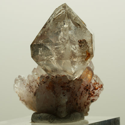 Skelett Fenster Phantom Rauchquarz Zepter Spitze Goboboseb, Namibia 34*26*24mm #14280