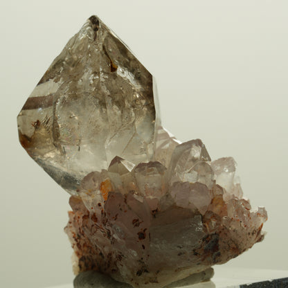Skelett Fenster Phantom Rauchquarz Zepter Spitze Goboboseb, Namibia 34*26*24mm #14280