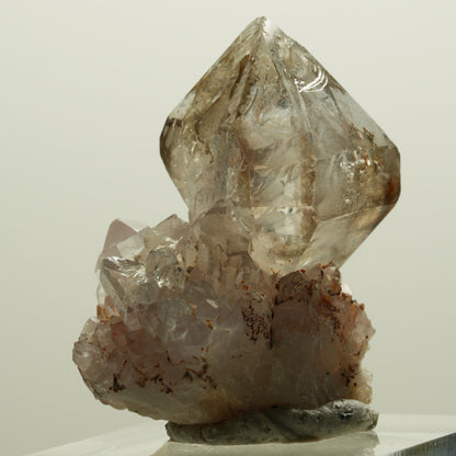 Skelett Fenster Phantom Rauchquarz Zepter Spitze Goboboseb, Namibia 34*26*24mm #14280