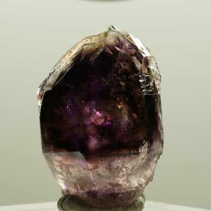 Enhydro Skelett Phantom Amethyst Zepter Spitze, 1x Blase Brandberg, Namibia 30*21*15mm #14282