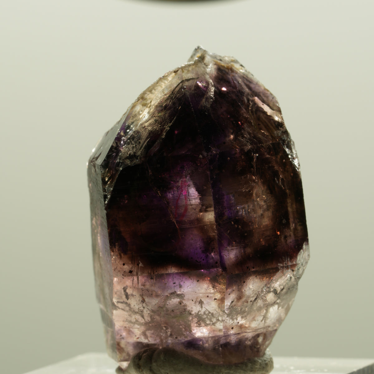 Enhydro Skelett Phantom Amethyst Zepter Spitze, 1x Blase Brandberg, Namibia 30*21*15mm #14282