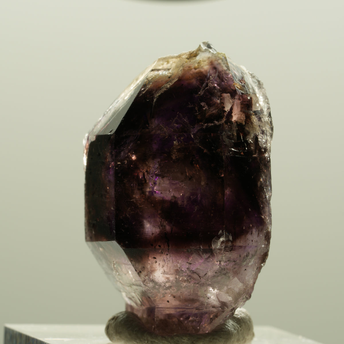 Enhydro Skelett Phantom Amethyst Zepter Spitze, 1x Blase Brandberg, Namibia 30*21*15mm #14282