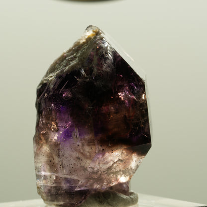 Enhydro Skelett Phantom Amethyst Zepter Spitze, 1x Blase Brandberg, Namibia 30*21*15mm #14282