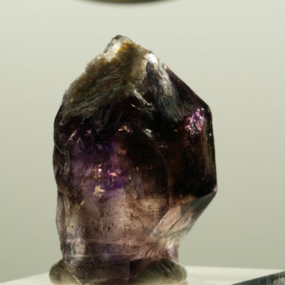 Enhydro Skelett Phantom Amethyst Zepter Spitze, 1x Blase Brandberg, Namibia 30*21*15mm #14282