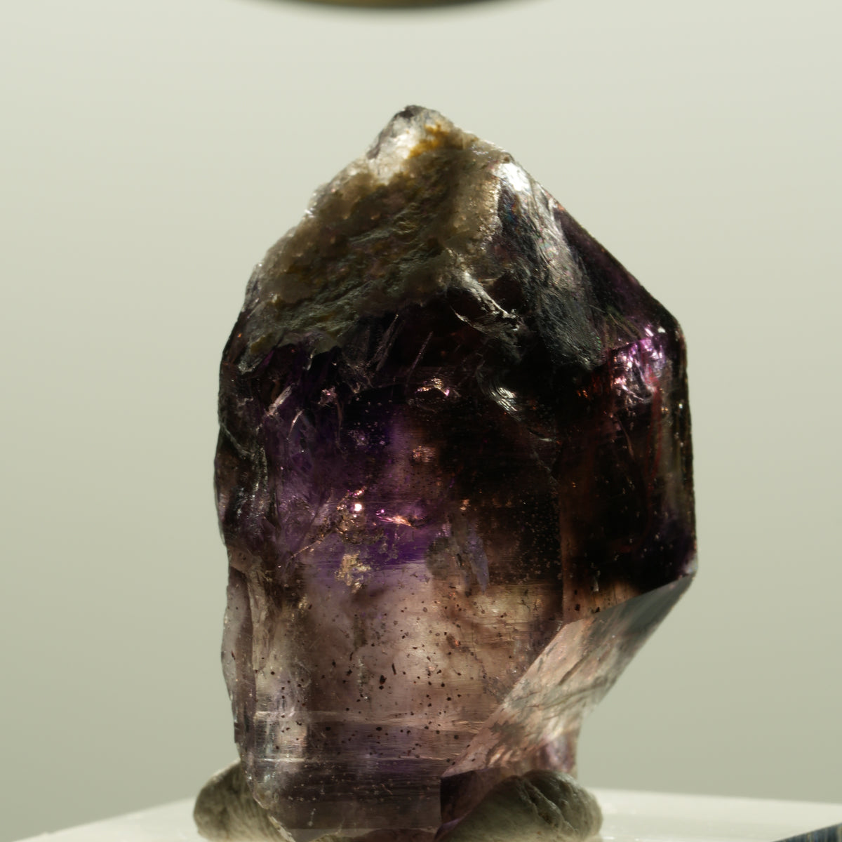 Enhydro Skelett Phantom Amethyst Zepter Spitze, 1x Blase Brandberg, Namibia 30*21*15mm #14282