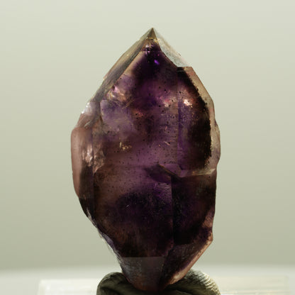 Enhydro Skelett Phantom Amethyst Doppelender, 1x Blase Brandberg, Namibia 32*17*15mm #14283