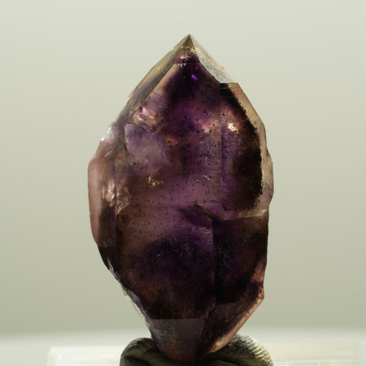 Enhydro Skelett Phantom Amethyst Doppelender, 1x Blase Brandberg, Namibia 32*17*15mm #14283