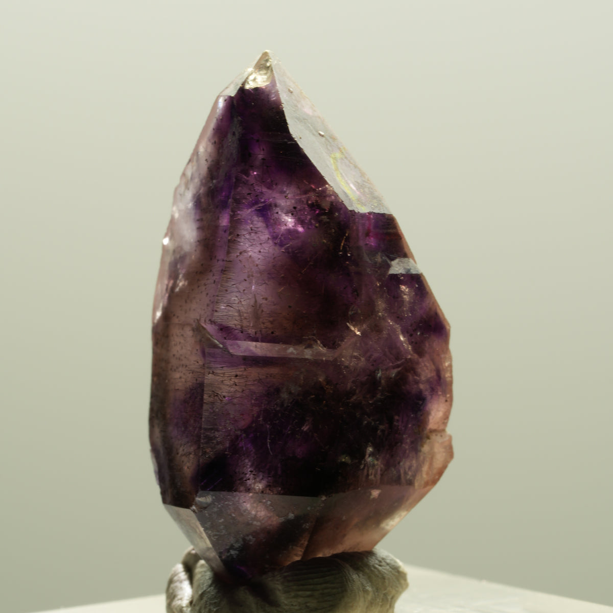 Enhydro Skelett Phantom Amethyst Doppelender, 1x Blase Brandberg, Namibia 32*17*15mm #14283