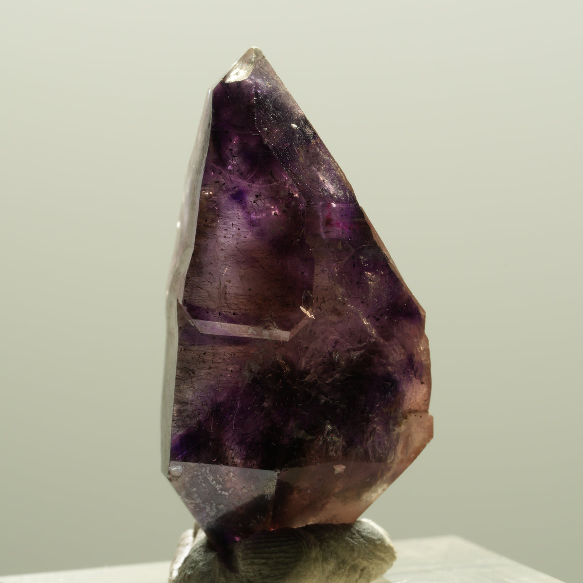 Enhydro Skelett Phantom Amethyst Doppelender, 1x Blase Brandberg, Namibia 32*17*15mm #14283