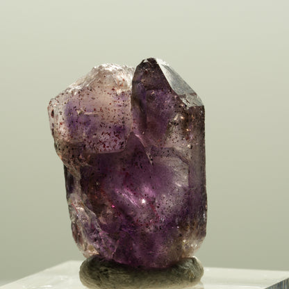 Enhydro Skelett Phantom Amethyst Spitze, 3x Blase Brandberg, Namibia 26*18*14mm #14286