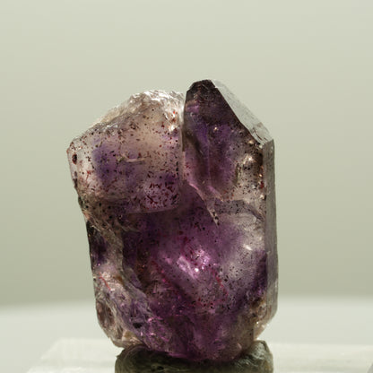 Enhydro Skelett Phantom Amethyst Spitze, 3x Blase Brandberg, Namibia 26*18*14mm #14286