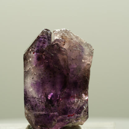 Enhydro Skelett Phantom Amethyst Spitze, 3x Blase Brandberg, Namibia 26*18*14mm #14286