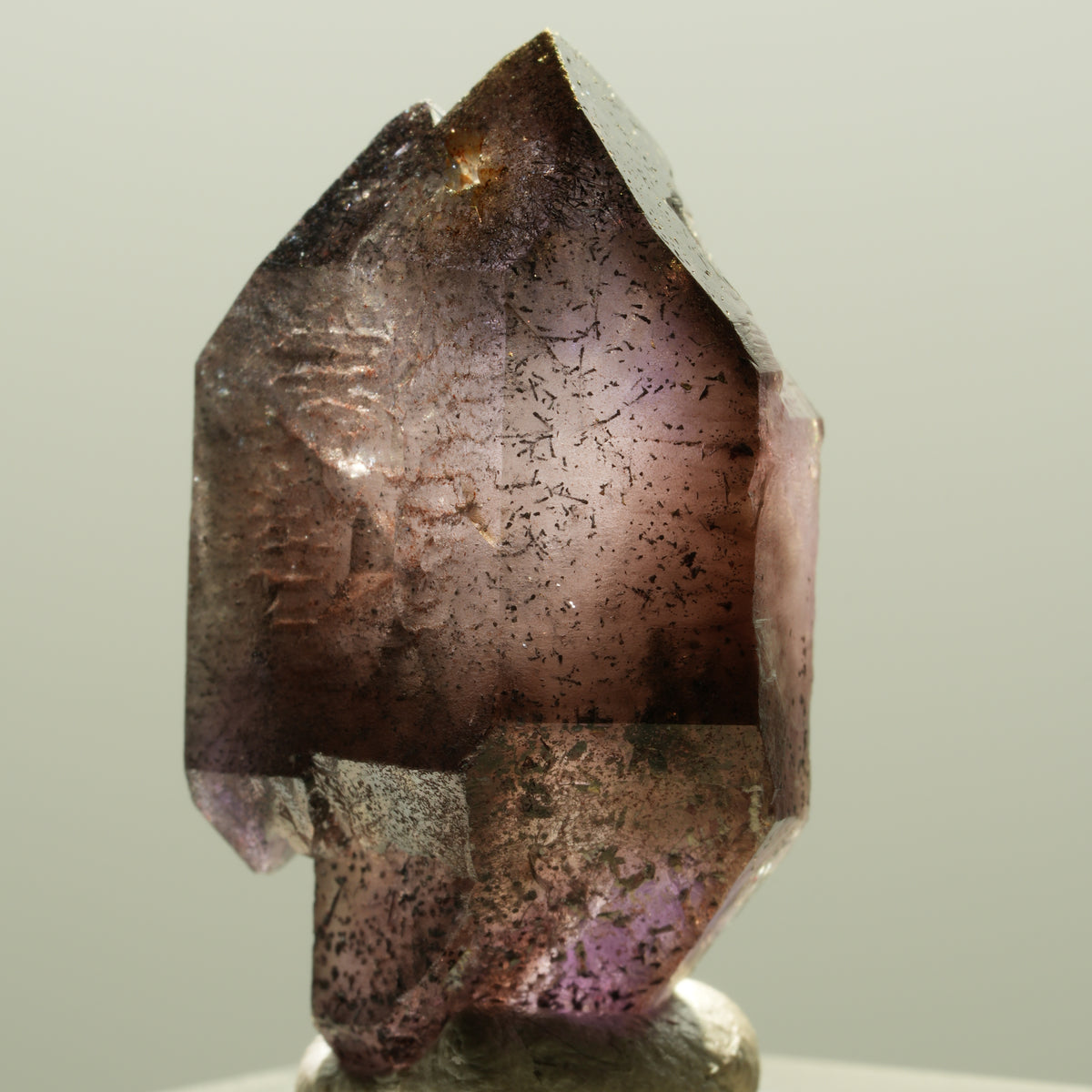 Skelett Phantom Amethyst Doppelender Zepter Spitze Brandberg, Namibia 32*20*16mm #14287