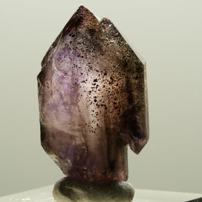 Skelett Phantom Amethyst Doppelender Zepter Spitze Brandberg, Namibia 32*20*16mm #14287