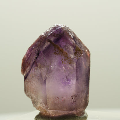 Enhydro Skelett Phantom Amethyst mit Hämatit, 1x Blase Brandberg, Namibia 25*17*18mm #14288