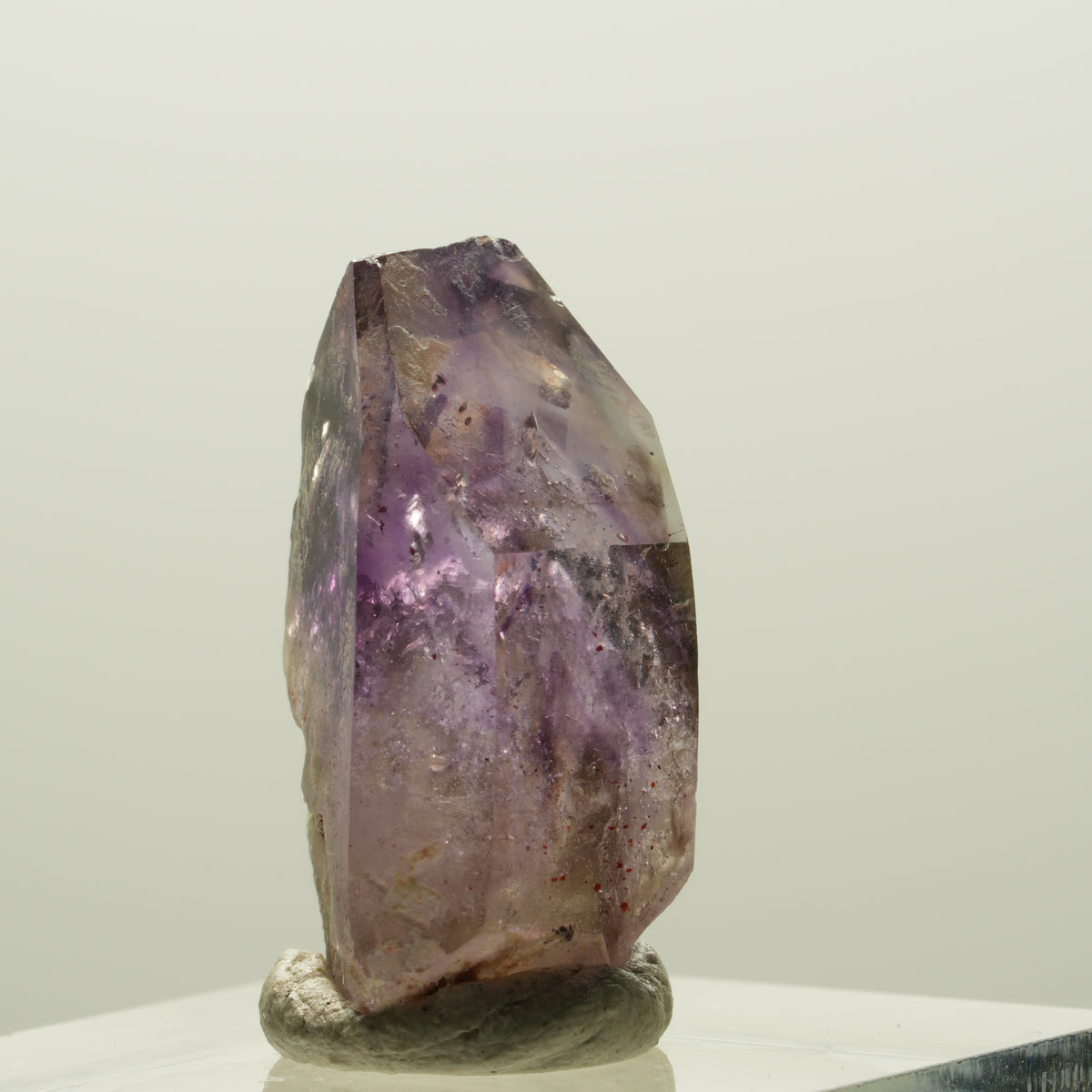 Seltene Skelett Phantom Amethyst Spitze Brandberg, Namibia 25*13*11mm #14289