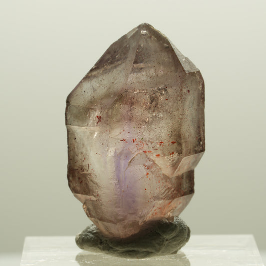 Skelett Phantom Amethyst Doppelender Spitze Brandberg, Namibia 28*16*15mm #14290