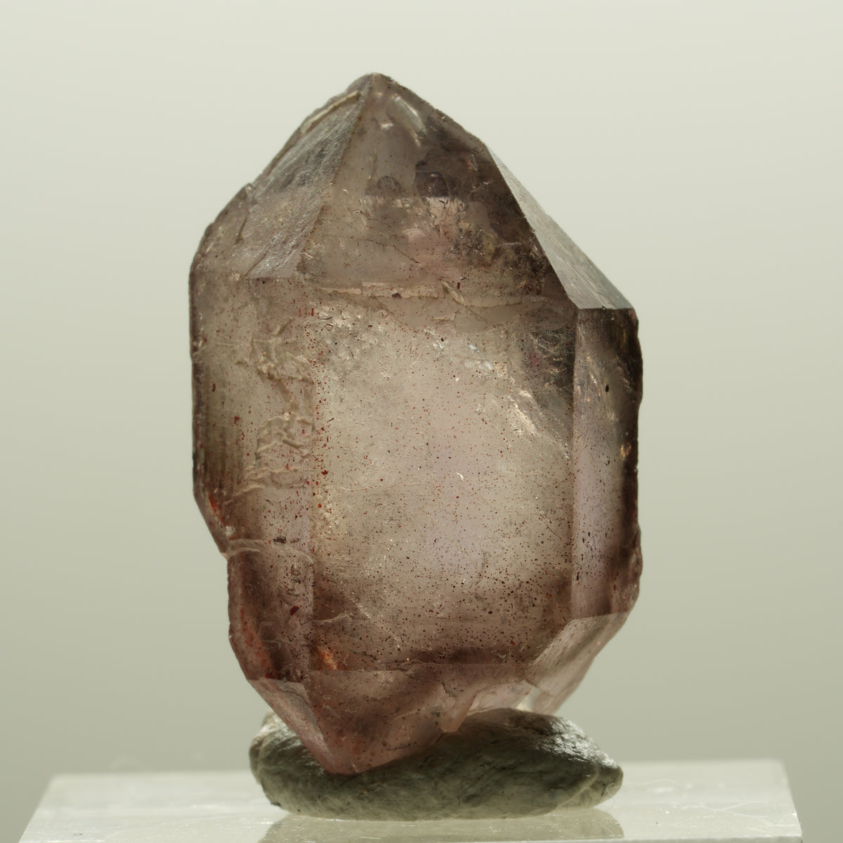 Skelett Phantom Amethyst Doppelender Spitze Brandberg, Namibia 28*16*15mm #14290