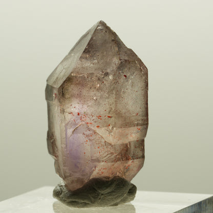 Skelett Phantom Amethyst Doppelender Spitze Brandberg, Namibia 28*16*15mm #14290