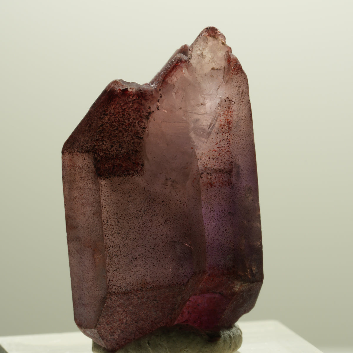 Skelett Phantom Amethyst Doppelender Spitze Brandberg, Namibia 32*17*15mm #14291