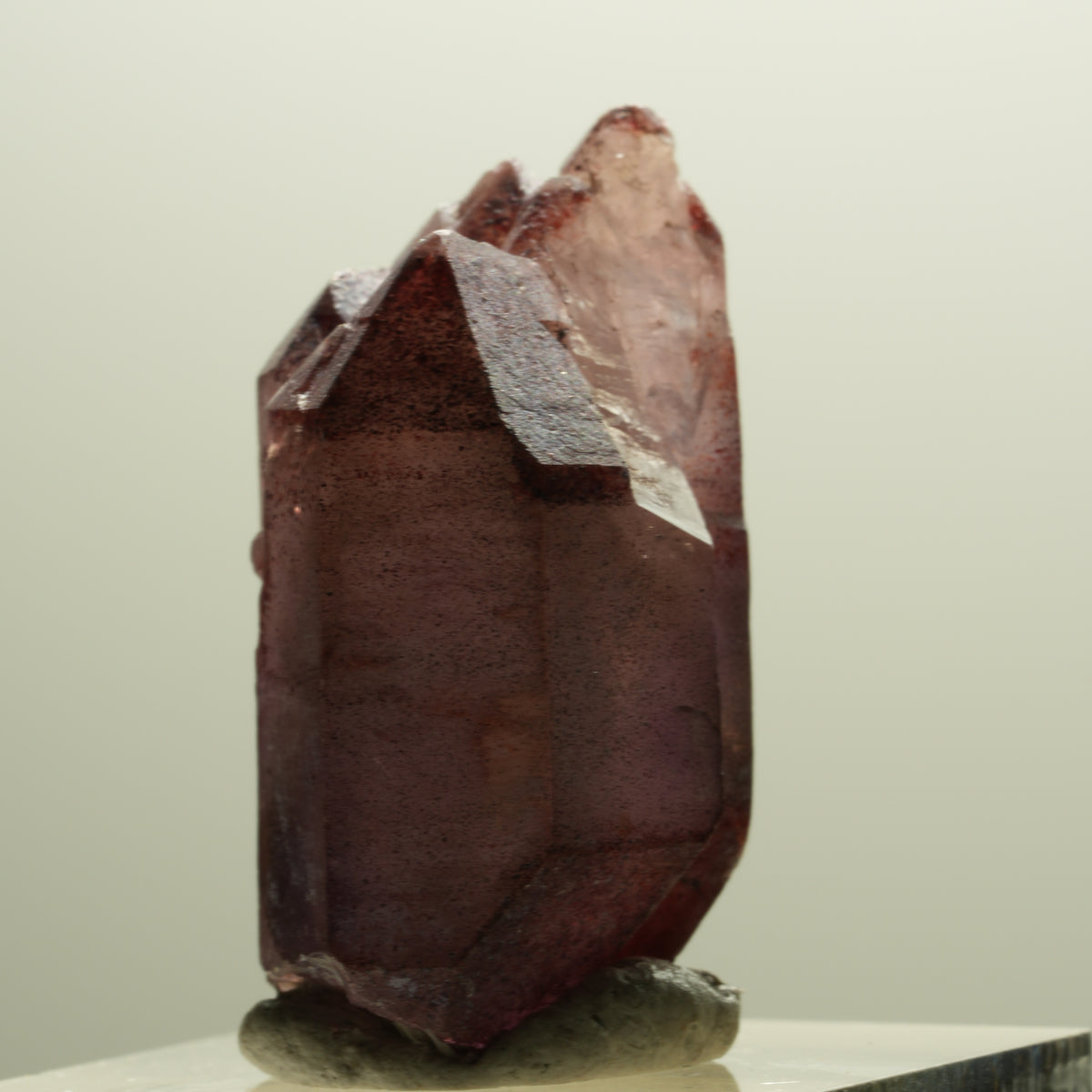 Skelett Phantom Amethyst Doppelender Spitze Brandberg, Namibia 32*17*15mm #14291