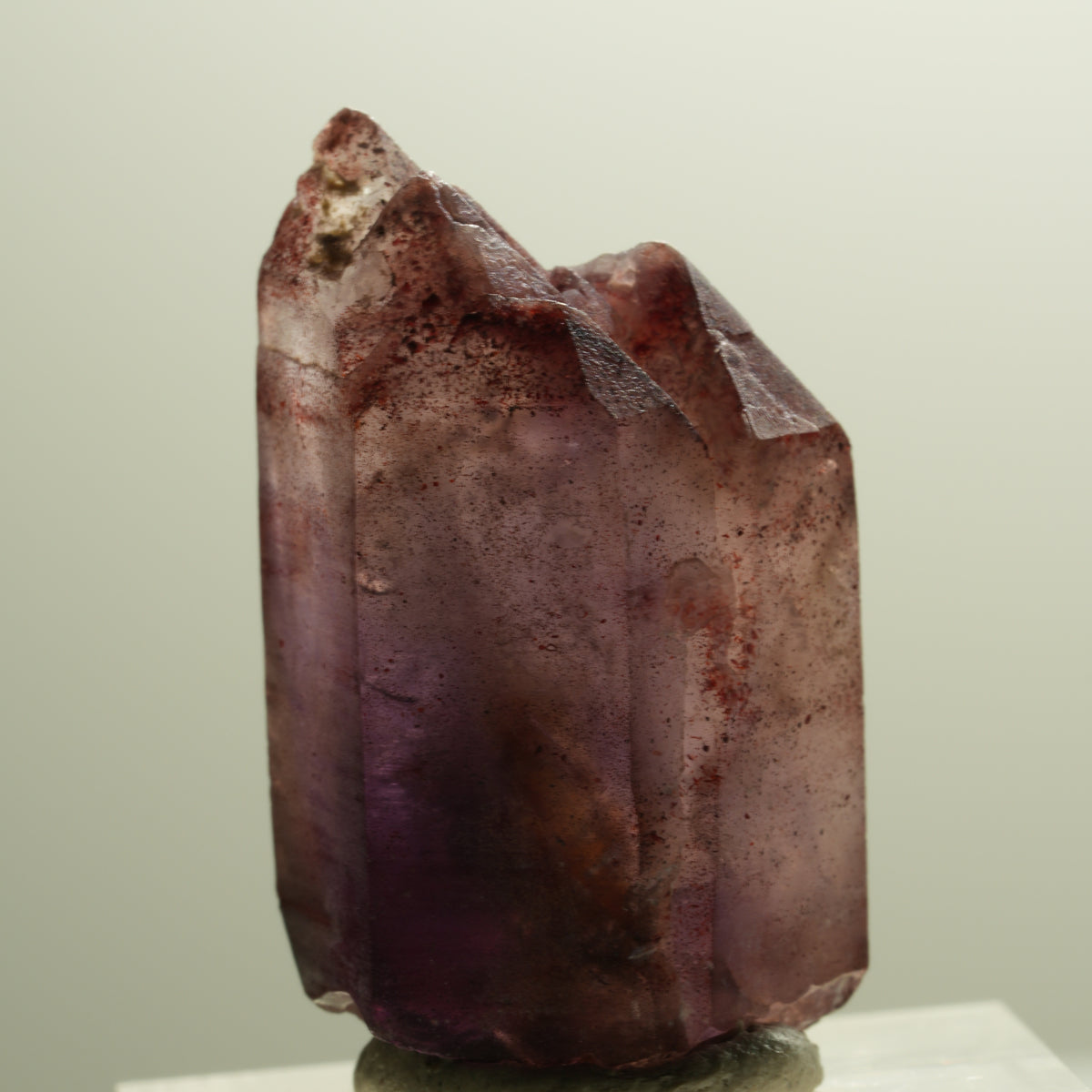 Skelett Phantom Amethyst Doppelender Spitze Brandberg, Namibia 32*17*15mm #14291