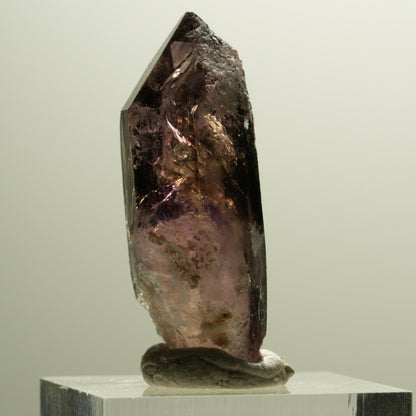 Enhydro Skelett Phantom Amethyst Spitze, 1x Blase Brandberg, Namibia 35*14*12mm #14292