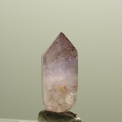 Enhydro Skelett Phantom Amethyst Zepter Spitze, 1x Blase Brandberg, Namibia 21*10*10mm #14294