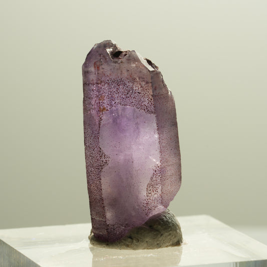 Seltene Skelett Phantom Amethyst Spitze Brandberg, Namibia 25*11*8mm #14297