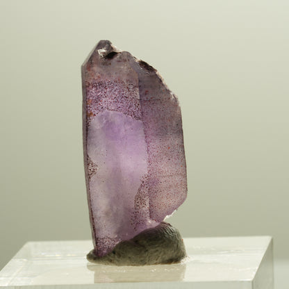 Seltene Skelett Phantom Amethyst Spitze Brandberg, Namibia 25*11*8mm #14297