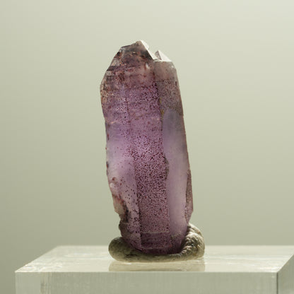 Seltene Skelett Phantom Amethyst Spitze Brandberg, Namibia 25*11*8mm #14297