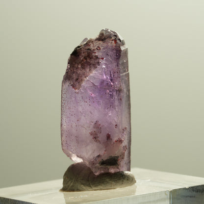 Seltene Skelett Phantom Amethyst Spitze Brandberg, Namibia 25*11*8mm #14297