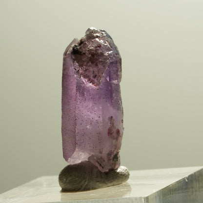 Seltene Skelett Phantom Amethyst Spitze Brandberg, Namibia 25*11*8mm #14297