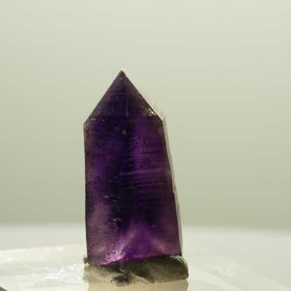 Seltene Skelett Phantom Amethyst Spitze Brandberg, Namibia 21*11*9mm #14298